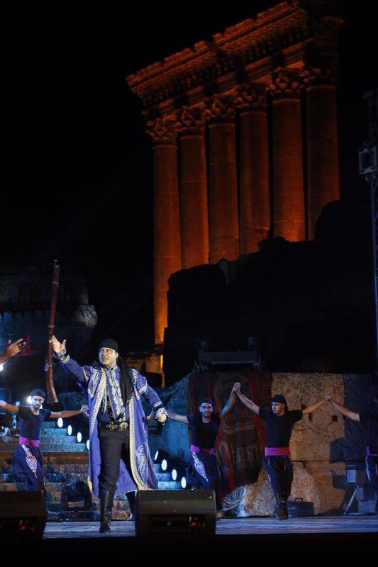 Assi El Hellani at Baalbeck Festival